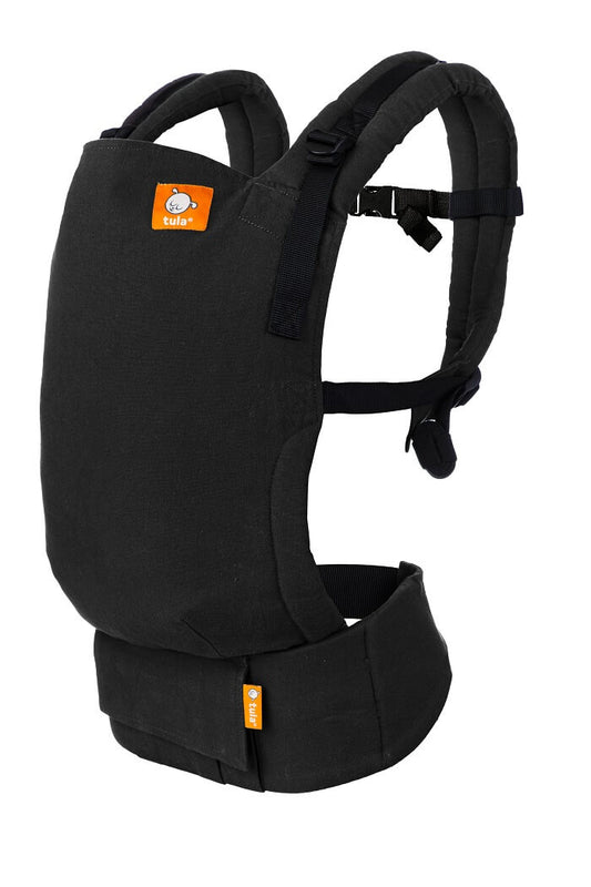 Tula Free-to-Grow Hanf Babytrage Obsidian